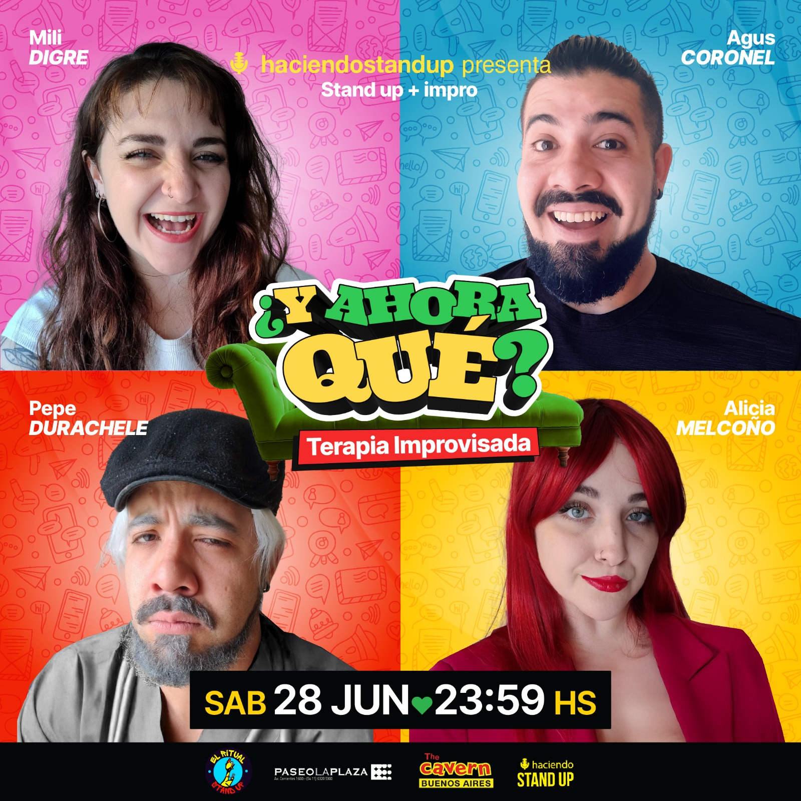 ¿Y ahora qué? Terapia improvisada